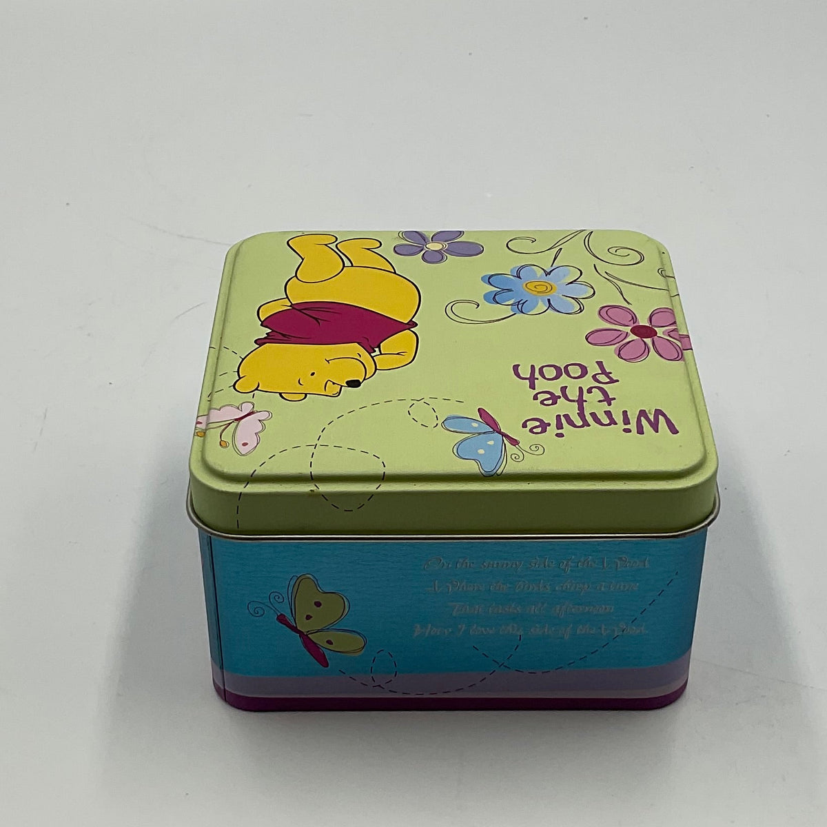 Disney Winnie the Pooh Special Edition Watch w/ Tin Brown Leather Band