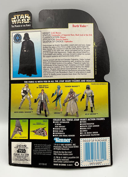 Star Wars The Power of the Force Darth Vader Vintage 1997 in Original Package