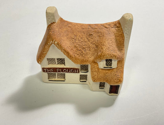 Philip Laureston The Plough Ceramic Cottage Figurine