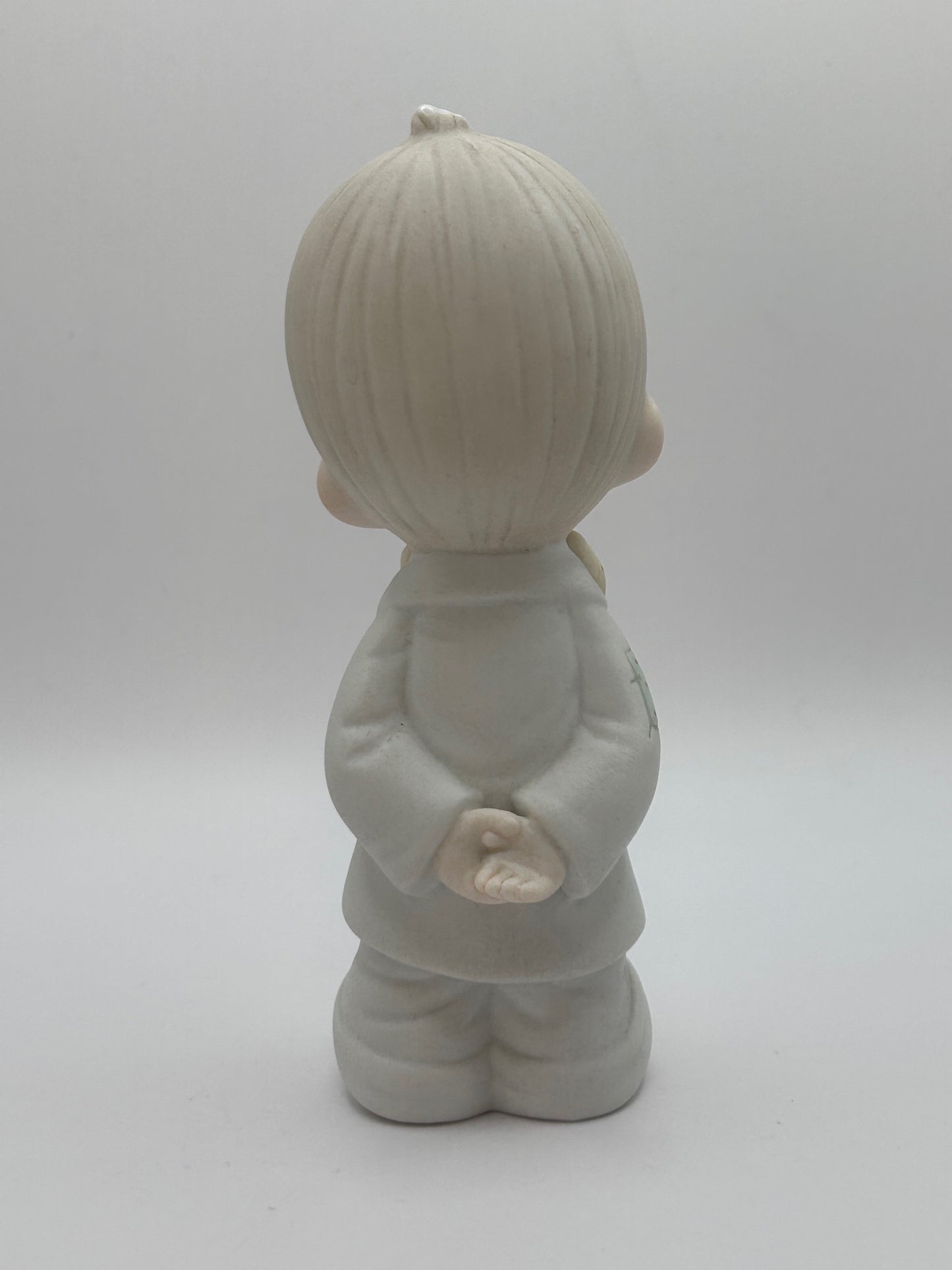 Precious Moments Vintage 1983 Groom Hand-Painted Porcelain Collectible Figurine New in Box