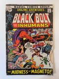 Amazing Adventures Black Bolt and The Inhumans #9 Madness of Magneto Vintage 1970 Marvel Comic Book