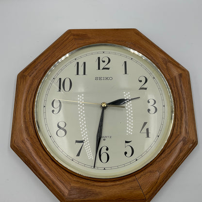 Vintage Seiko Quartz Wall Clock Works