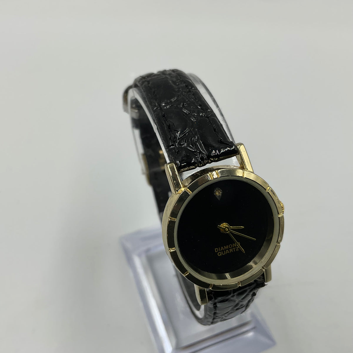 Vintage Style Women’s Diamond Quartz Wristwatch