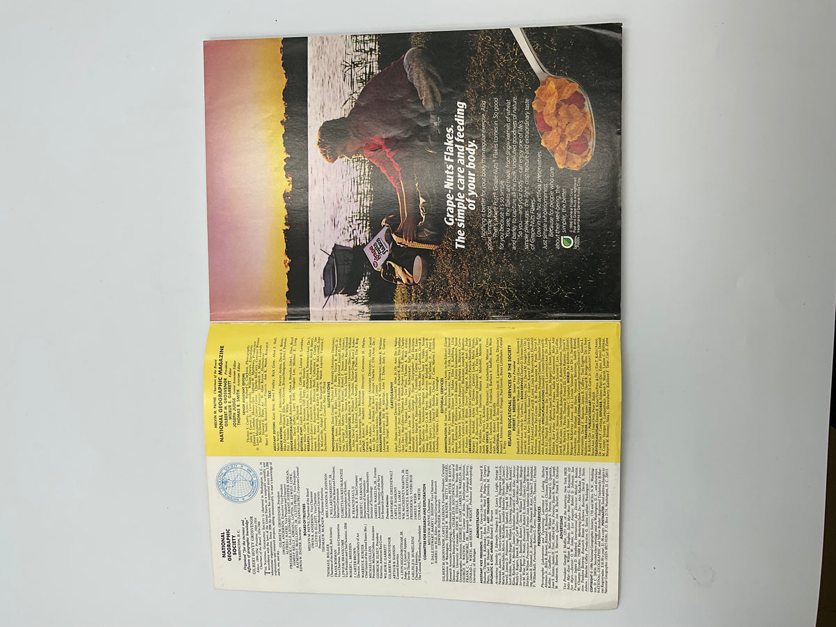 Vintage National Geographic October 1986 Vol 170 No 4 Soviets in Space