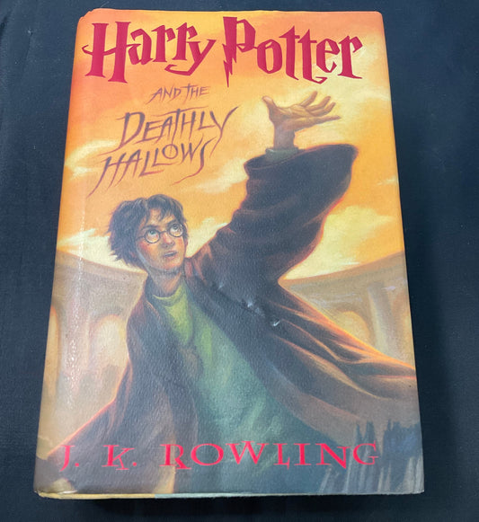 Harry Potter and the Deathly Hallows Hardcover Book by J.K. Rowling