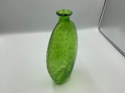 Green Glass Vase