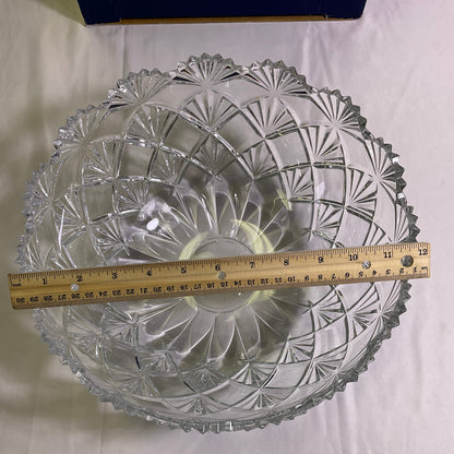 Mikasa Viceroy Crystal VT300/730 Centerpiece Bowl 12in