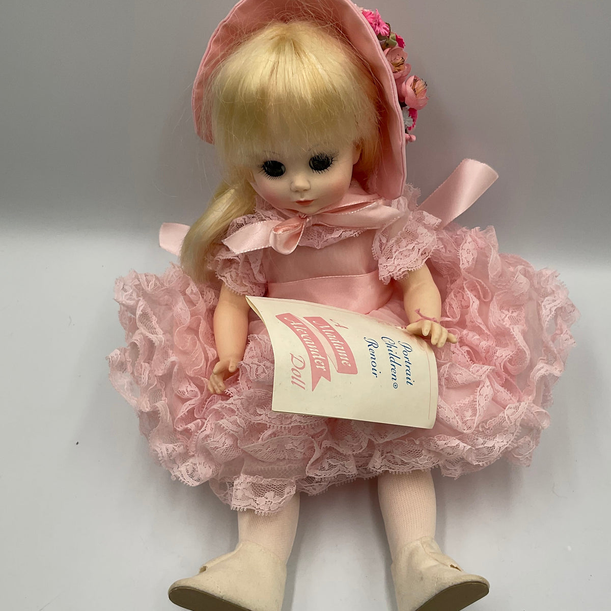 Madame Alexander Renoir Vintage Doll Original Box Hang Tag Pink Outfit
