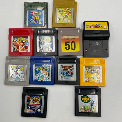 Game Boy Game Cartridges (12 Total )