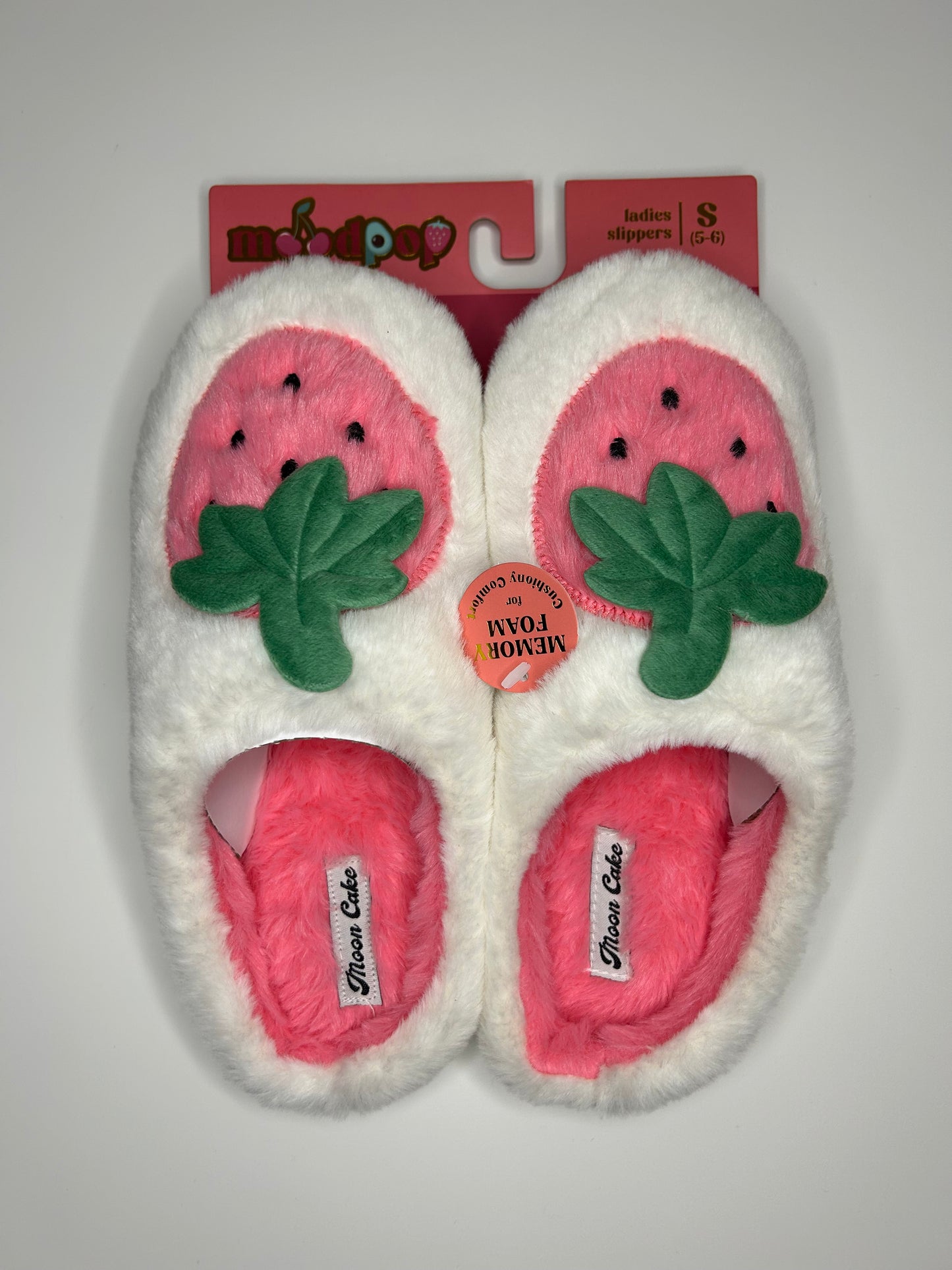 Mood Pop Strawberry Slippers- Small