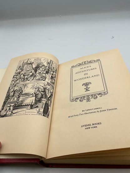Alice’s Adventures in Wonderland, Lewis Carroll Avenal Books HC John Tenniel