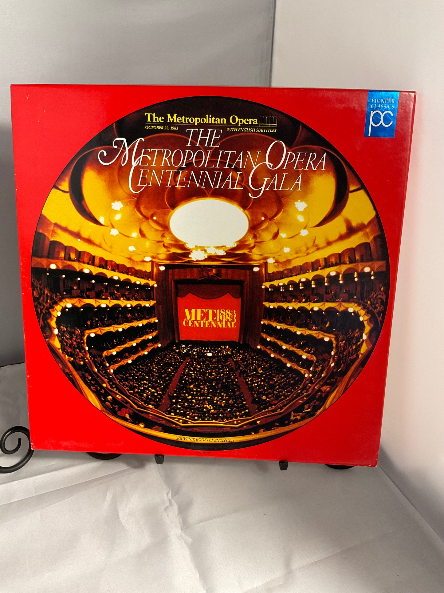 Metropolitan Opera Vintage 1983 MET Centennial Gala Laser Disc Video Set