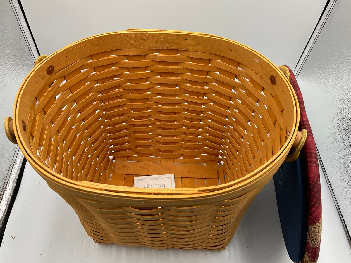 Longaberger maple wood host/hostess basket