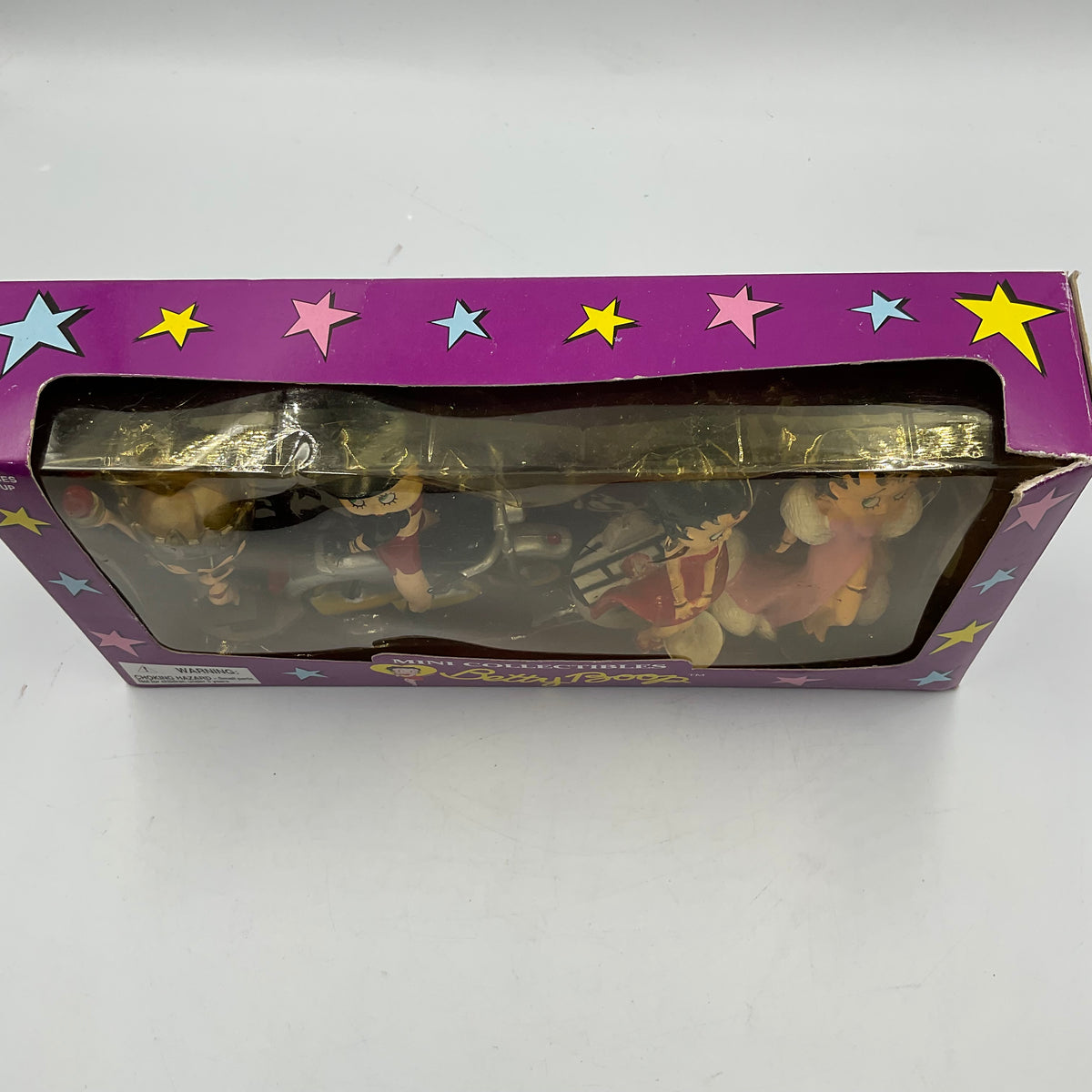Vintage Betty Boop Mini Collectibles Unopened Figure Damaged Box