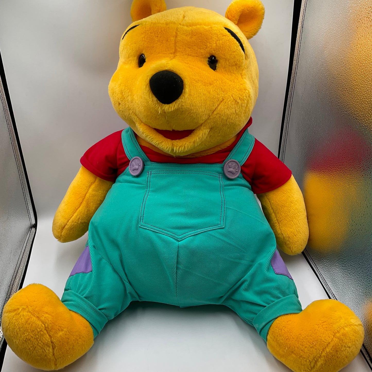 Vintage Disney’s Winnie The Pooh Talks 1997 Mattel Disney Model 28 inches Tall