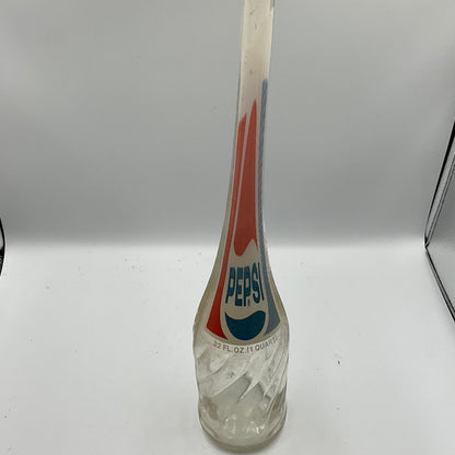 Vintage Pepsi long neck glass  Stretched Soda Bottle collectible