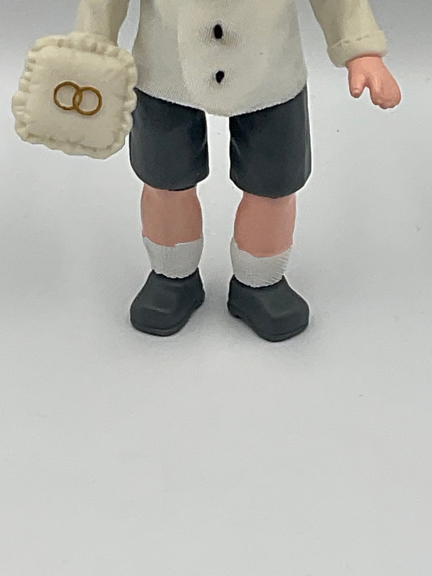 Vintage Madame Alexander Ring Bearer Wedding  Doll Top Hat Ring Pillow Original Outfit