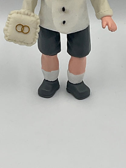 Vintage Madame Alexander Ring Bearer Wedding  Doll Top Hat Ring Pillow Original Outfit