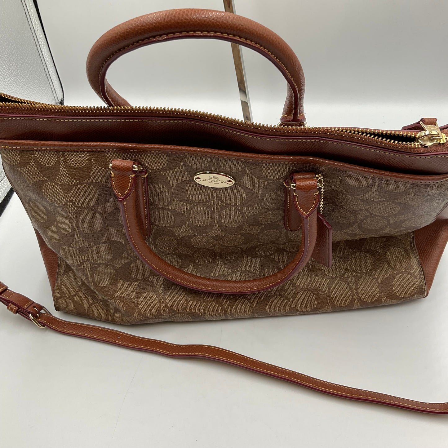 Coach Signature Canvas Handbag