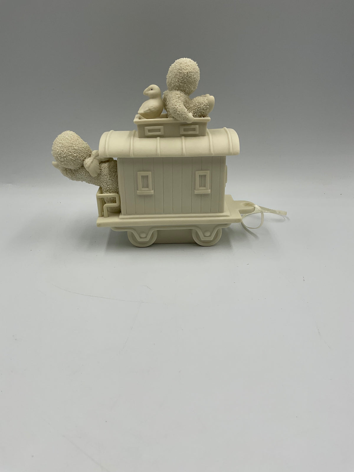 Department 56 Snowbabies End of the Line Caboose Train Figurine 69197 w/ Box