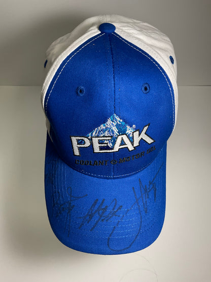 Peak Coolant And Motor Oil Signed John Force Racing Hat