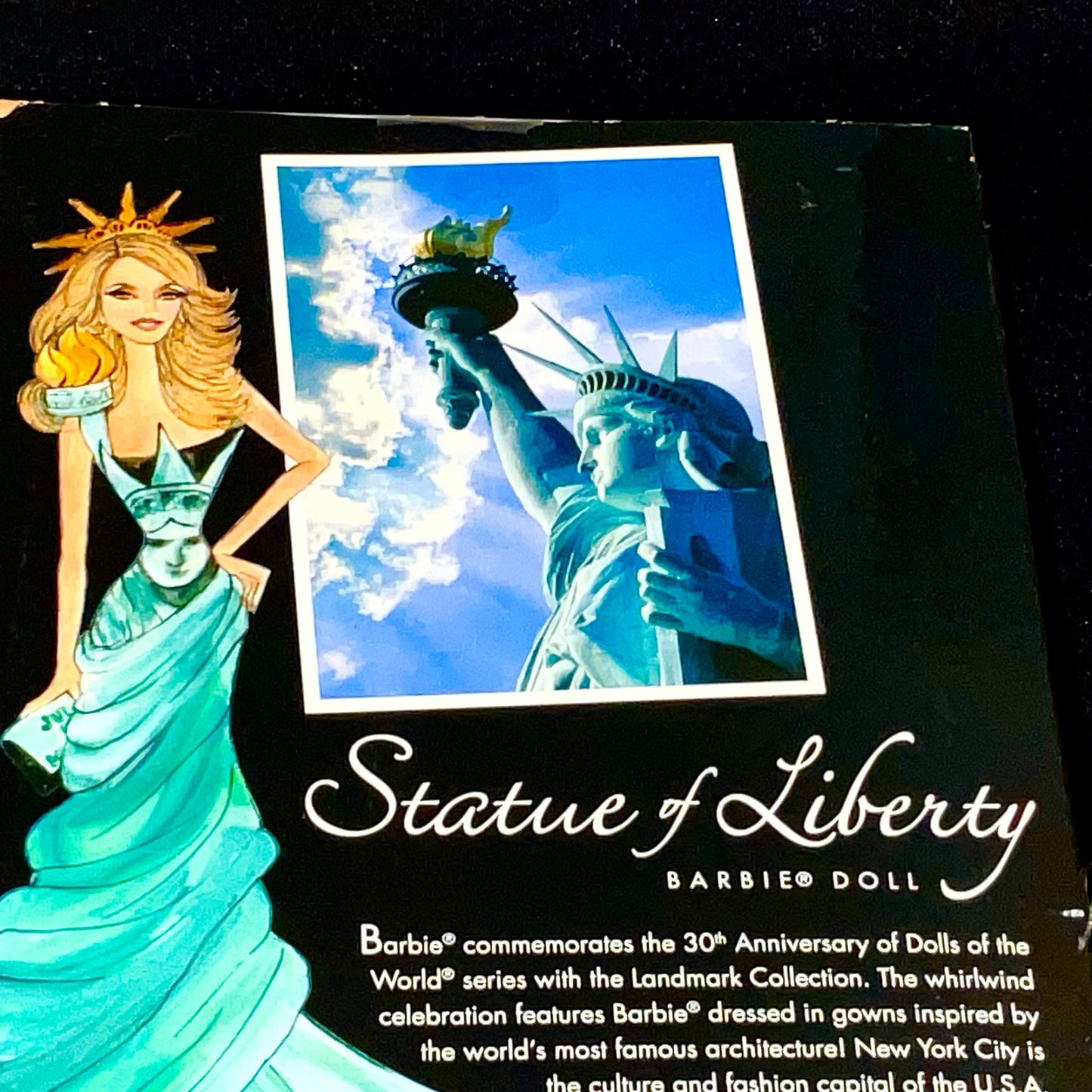 Barbie Statue of Liberty Doll