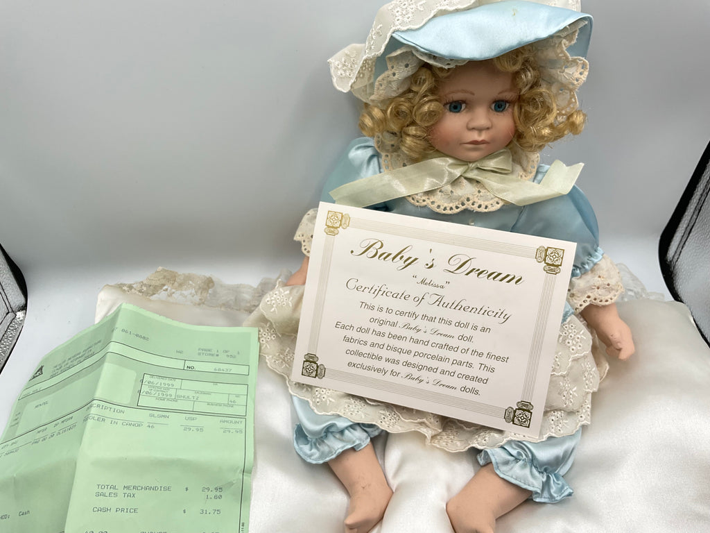 Baby’s Dream Collector’s Edition “Melissa” Wooden Bed Needs Assy.