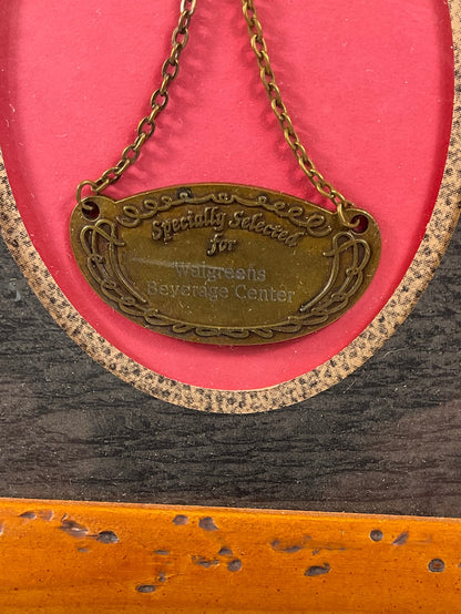 Jack Daniel Distillery Framed Commemorative Certificate of Partnership Walgreens Vintage 2005