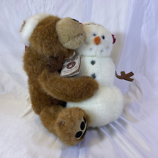 Boyds Bears Bubba Santa W/ Frostie