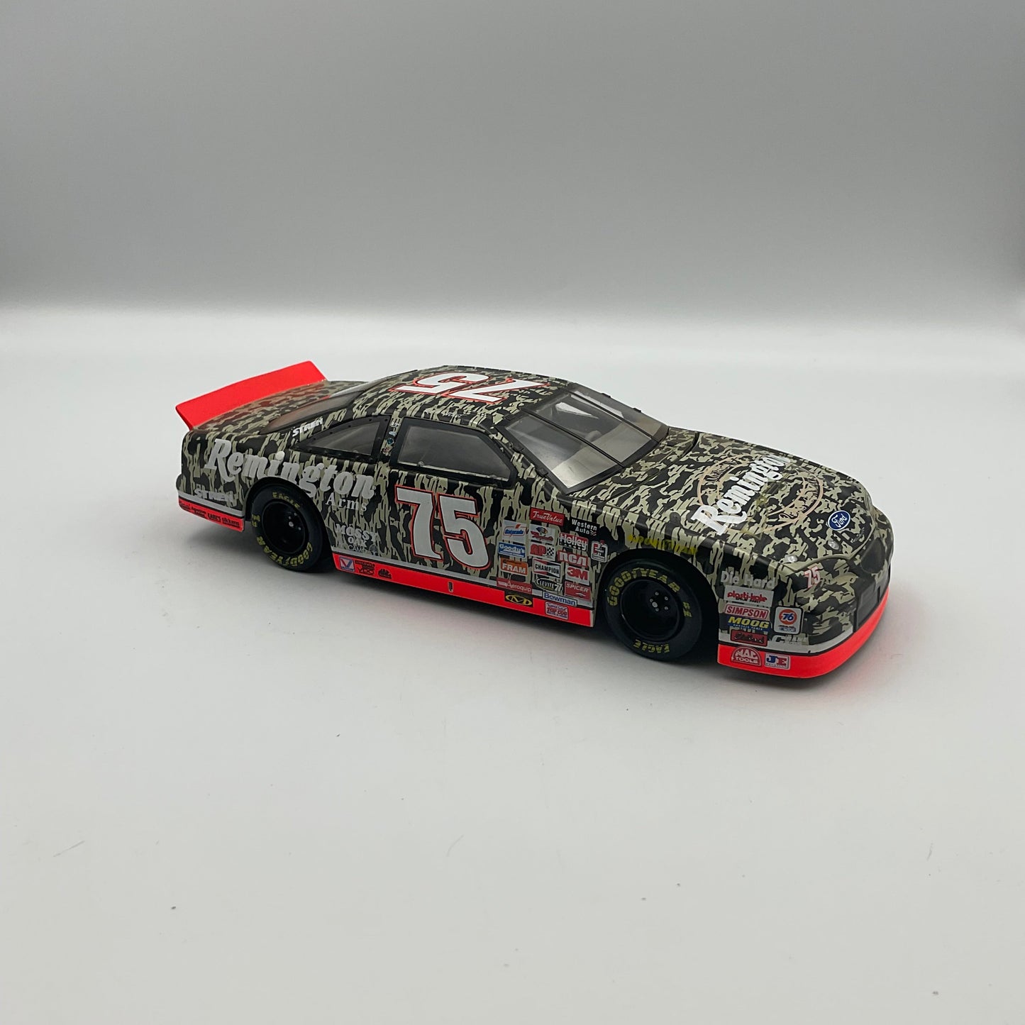 Scale Model Of Remington Sponsored Car