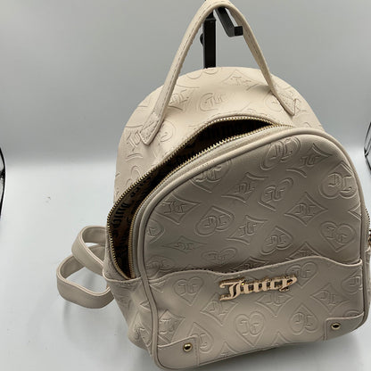 Juicy Couture monogram debossed mini backpack