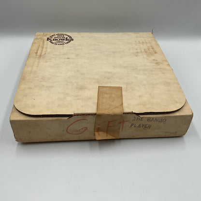 Ready JB Edwin M.Knowles Bradford Exchange Limited Edition The Banjo Player China Plate with COA in Original Box