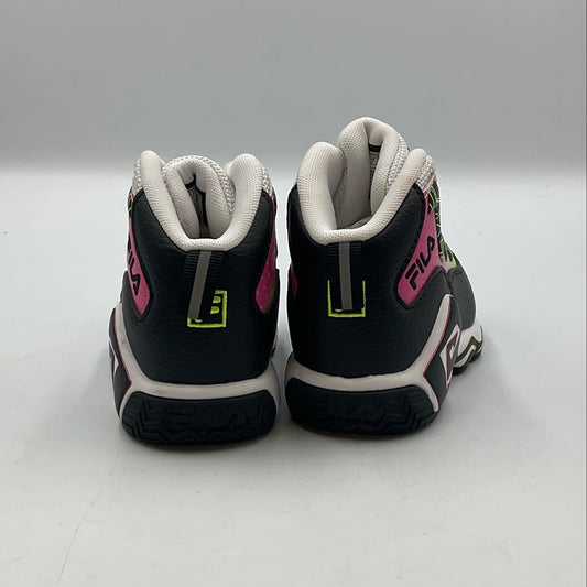 Fila MB Black Pink Yellow Girls Shoes Size 7 New with Tags