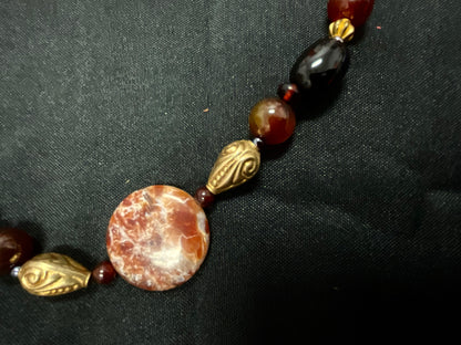 Mixed Bead Choker Necklace