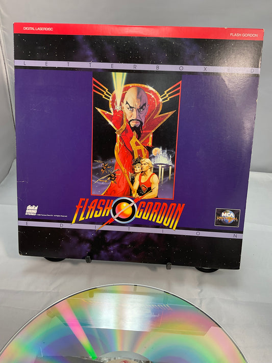 Flash Gordon Classic Sci Fi Queen SoundTrac Letterboxed Digital Laserdisc LD