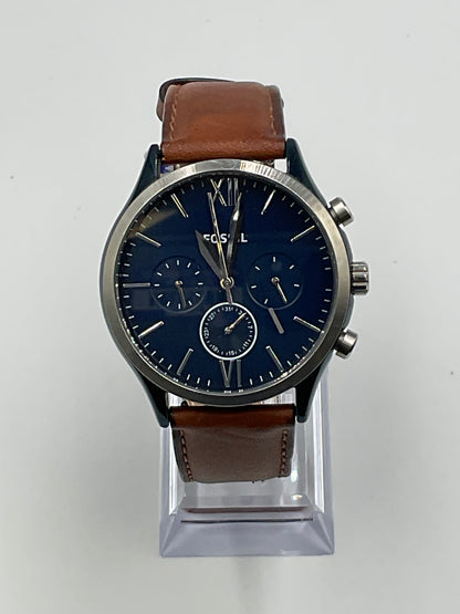 Fossil Fenmore Multi Function Quartz Watch New Battery Working Condition