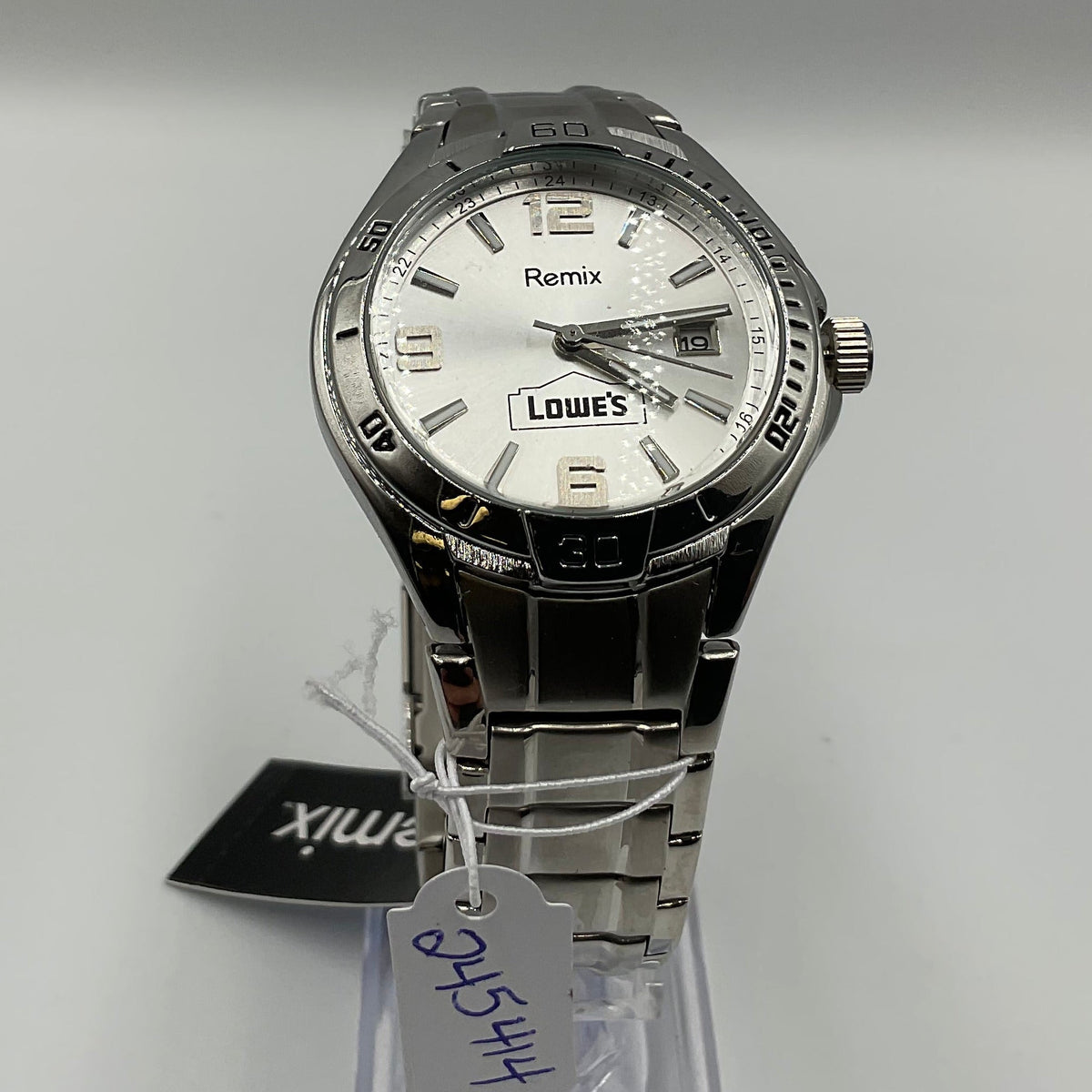 Remix by Fossil Lowes Logo Easy Reader Date Counter Watch New with Tags NWT