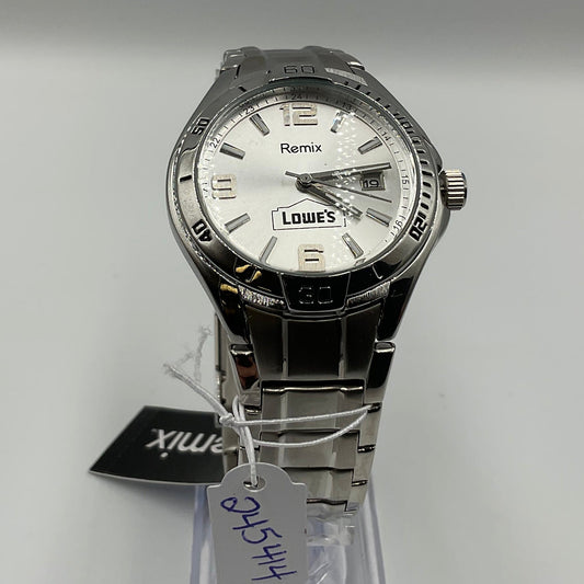 Remix by Fossil Lowes Logo Easy Reader Date Counter Watch New with Tags NWT
