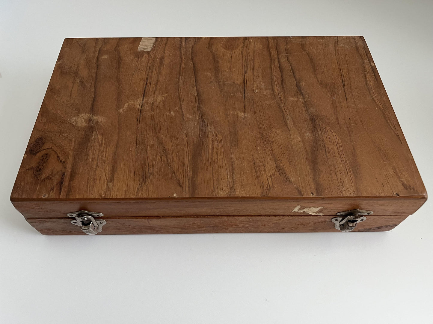 Johny's Gems Vintage Thailand SIAM Brass Wood Barware Set