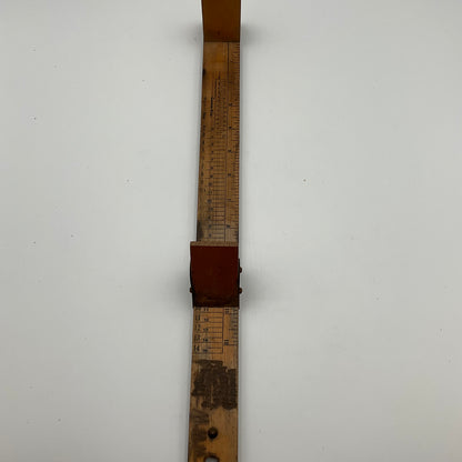 Vintage wooden Foot Measuring device