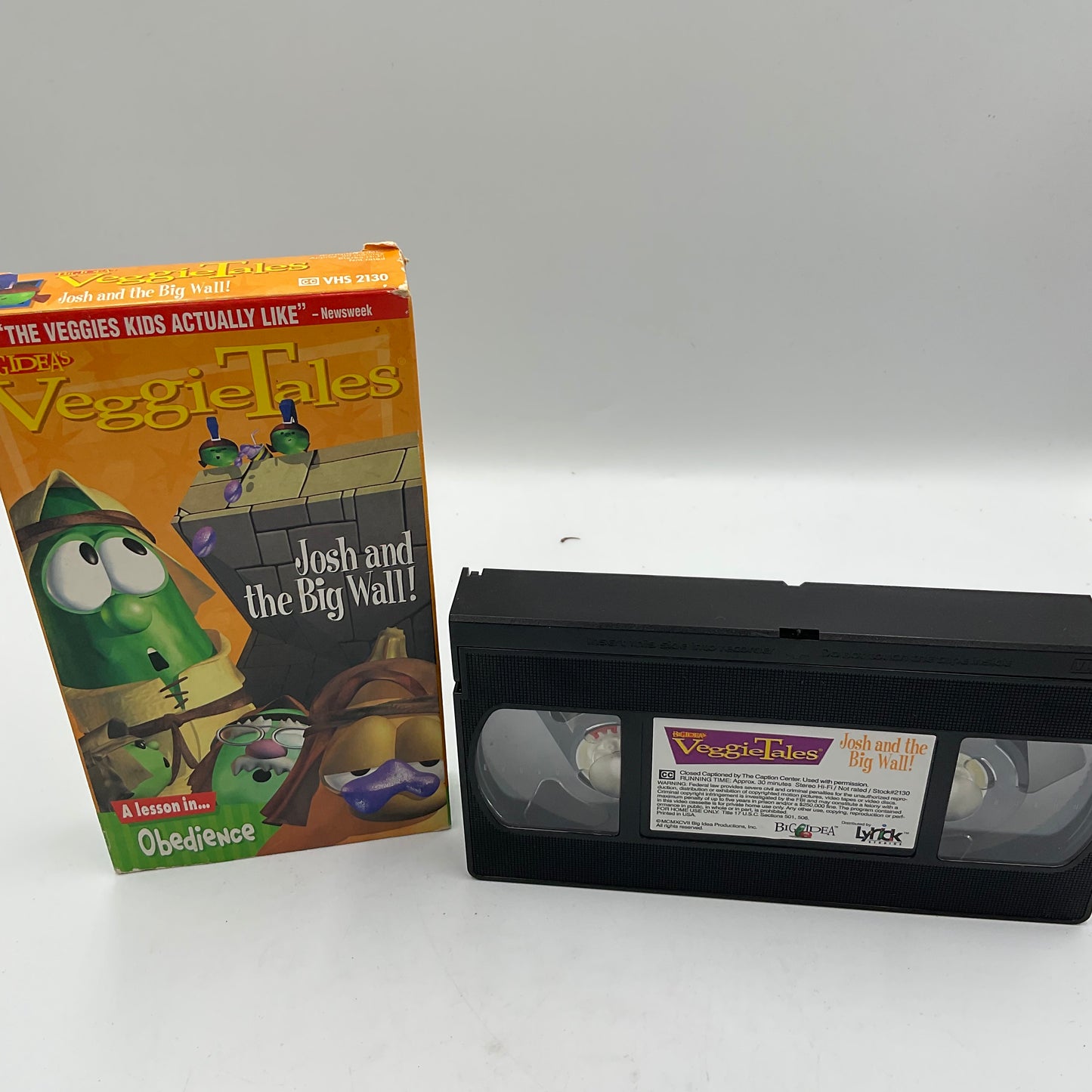Big Ideas Veggie Tales VHS Tape