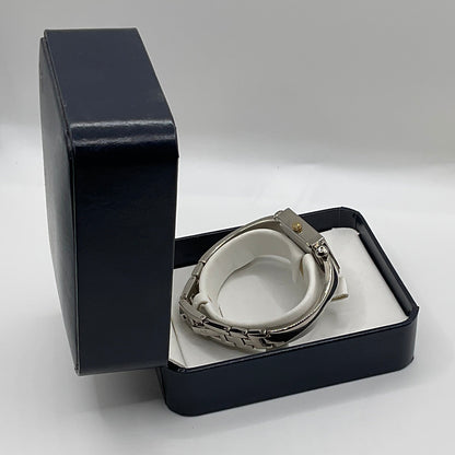 Anne Klein II Silvertone Watch Excellent Condition New Battery in Original Box