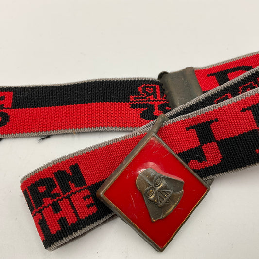 Vintage 1982 Star Wars: Return Of the Jedi Belt featuring Darth Vader