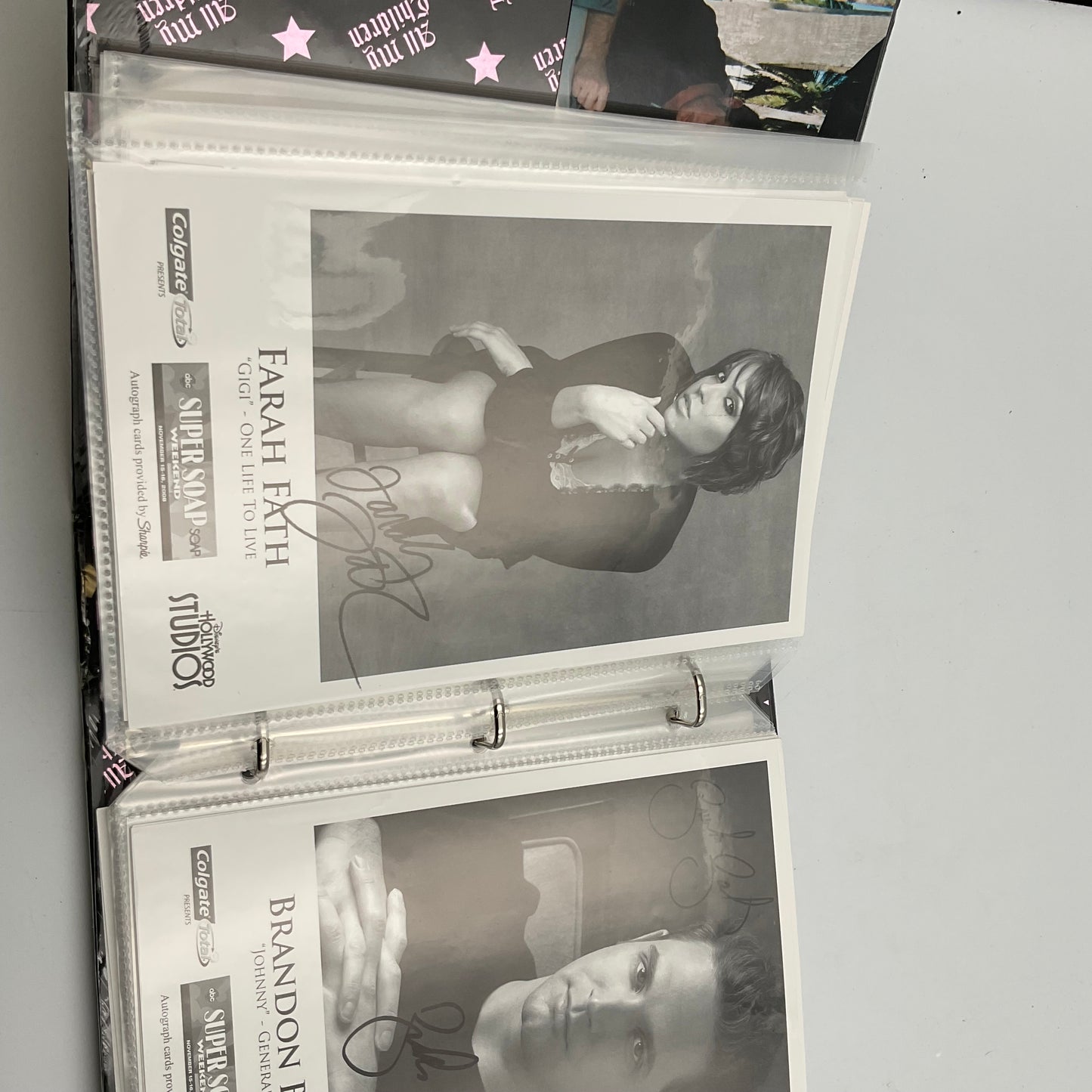 ABC Supersoap Weekend 2005 Autographed photos