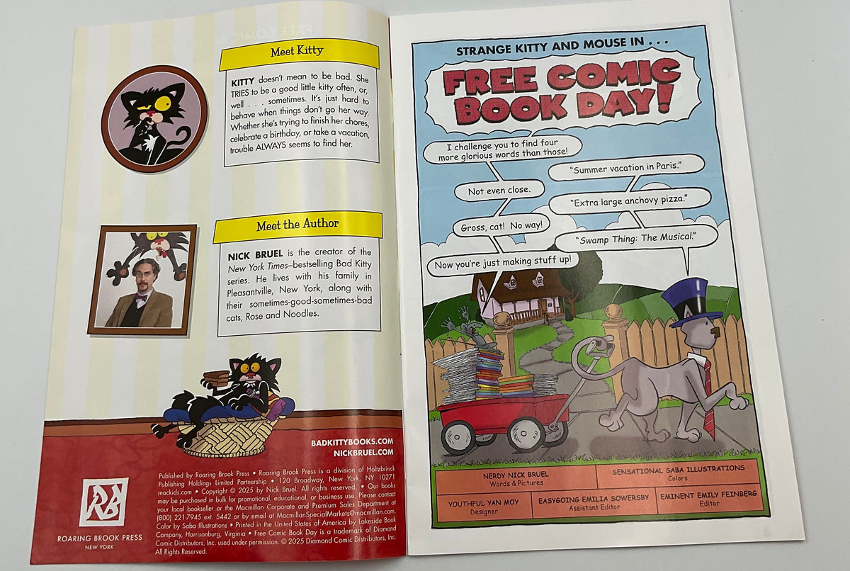 Bad Kitty Gets a Job - Free Comic Book Day 2025 Promo Preview