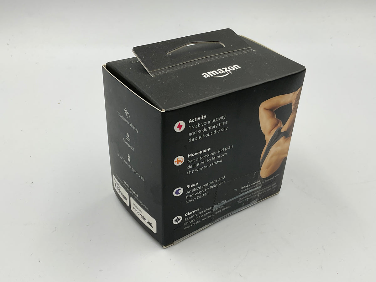 Amazon Halo View Fitness Tracker Activity Sleep Monitor Black w/ Orginal Box