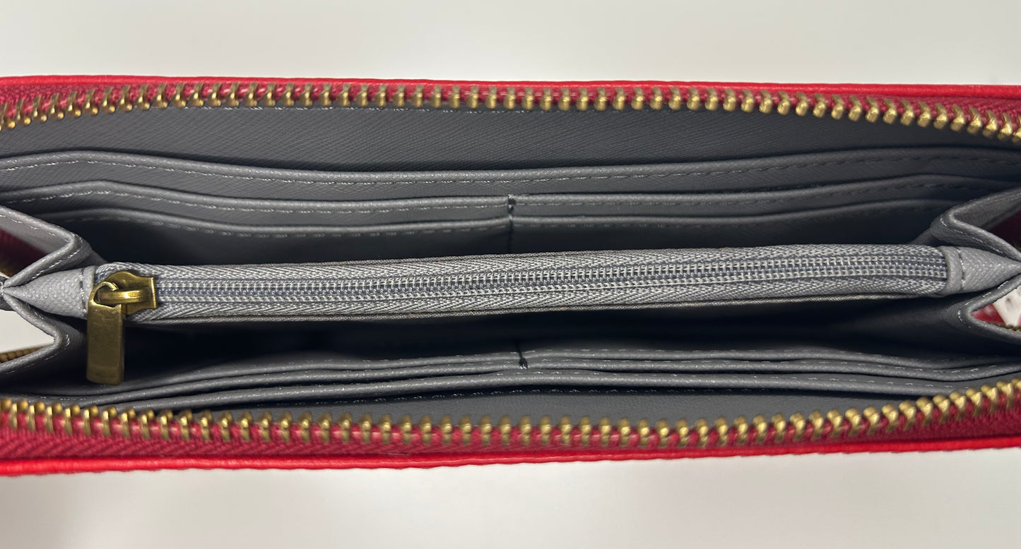 Fossil Wallet Color Red