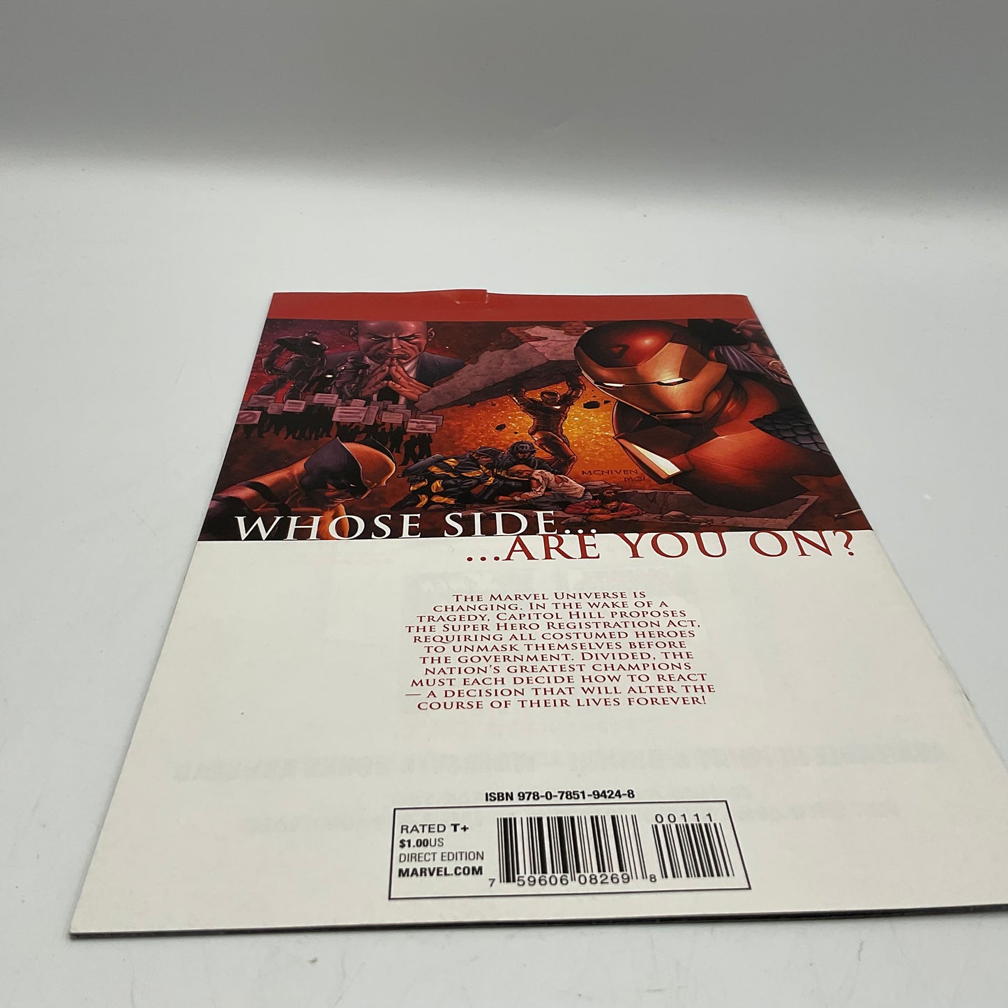 Marvel True Believers Civil  War 1