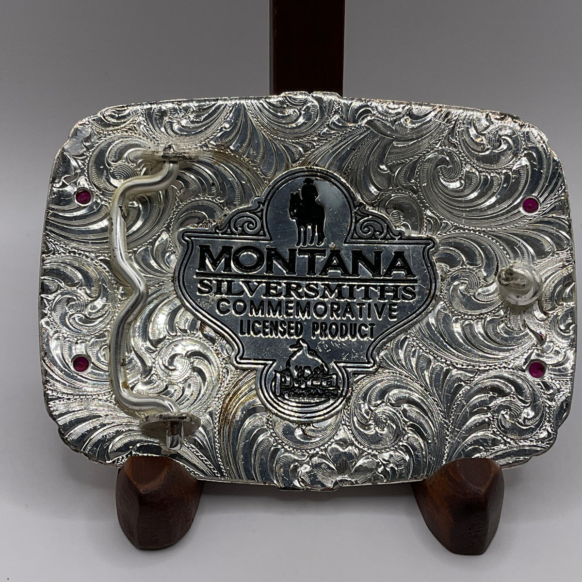 Wrangler Belt Buckle NFR 60th Anniversary Montana Silversmith Las Vegas