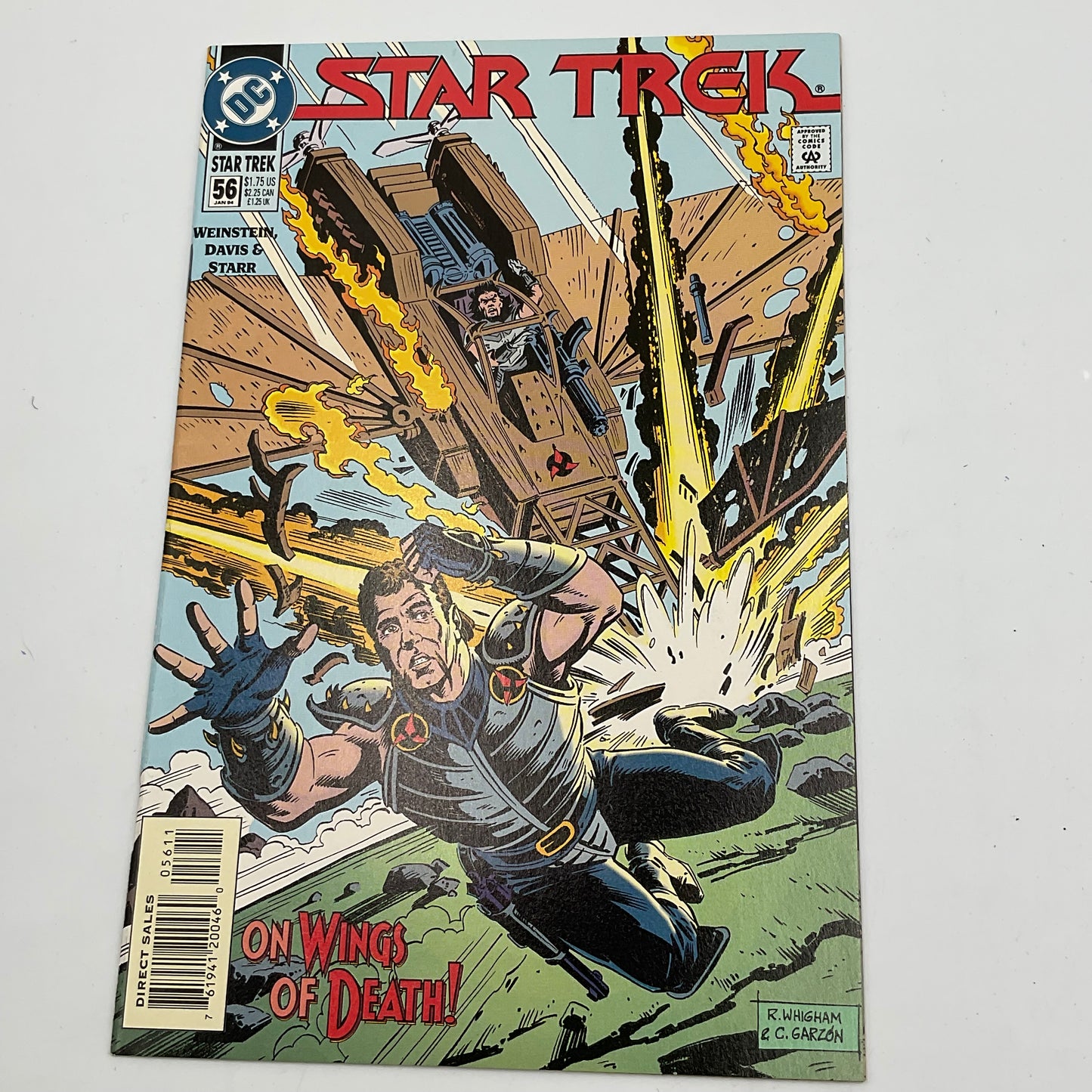 Star Trek On The Wings of Death #56 Comic